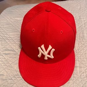 Retro Red New York Yankees Hat